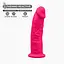 Фалоімітатор SilexD Henry Pink (MODEL 2 size 7.5in), двошаровий, силікон + Silexpan, діаметр 4,8 см - мініатюра 2