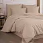 Постільна білизна MERISET Бежева Бязь страйп Полуторний 560796-1 - мініатюра 1