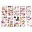 Набор детских временных тату Pink pink-tatoo-set-10, 12х6 см - миниатюра 1