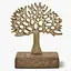 Декор алюминиевый MBM HOME Дерево на подставке золотой 100х50х135 мм (DH-ST-39 S GOLD) - миниатюра 1