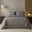 Комплект постельного белья Ideia Сатин евро без простыни 200х220 см (8-36085_серый/беж) - миниатюра 2