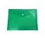 Папка-конверт B5 на кнопці E31302 Economix, глянець (4044572313027) Зелений - мініатюра 1