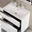 Тумба з умивальником AM.PM X-Joy підлогова 80 см 2 ящики білий MTA-FSX0802WG-WCC0802WG Білий - мініатюра 8
