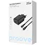 Зарядний пристрій Proove Silicone Power 2 20W (Type-C) + Cable Type-C to Lightning (1m) black (WCSP22010001) - мініатюра 2