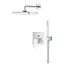 Душова система прихованого монтажу Grohe Eurocube з Tempesta 250 Cube 25289000, Хром - мініатюра 3