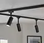 Светильник трековый поворотный LED KW-225/12W WW BK Brille 33-047 - миниатюра 4