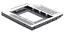 Внешний карман Gembird HDD 2,5" для ноутбука в отсек CD-ROM MF-95-01 (9.5 мм) (MF-95-01) - миниатюра 4