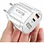 Зарядний пристрій Mirrow USB Type-C Super Charge/Quick Charge PD 20W White (365487822) - мініатюра 2