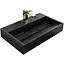 Умивальник Rea Goya black mat 60 накладний чорний матовий REA-U8779, Чорний матовий - мініатюра 1