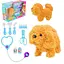 Мягкая интерактивная игрушка собачка, с набором доктора. - миниатюра 1
