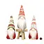 Різдвяні прикраси Cytecedx упаковка з 3 різдвяних фігурок гнома, Санта-гном, Різдвяні фігурки, Маленький різдвяний гном - мініатюра 1
