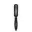 Щітка для волосся двостороння продувна Salon Professional 9541 SL, Чорна - мініатюра 1