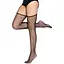 Панчохи Leg Avenue Daisy Dot Fishnet Stockings One Size Black - мініатюра 5