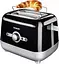 Набір для сніданку Hanseatic 762289 Тостер - Чайник - Кавомашина чорна - мініатюра 4