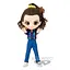 Фігурка BanPresto Q Posket Одинадцять Eleven Дуже Дивні справи Stranger Thing vol.1 15 см SWT QP ST E 2023 - мініатюра 3