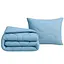Набор Ideia NordicBlue одеяло и подушка, полуторный, искусственный пух, 140х210 см голубой (8-36201) - миниатюра 2
