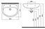 Раковина Kolo Solo 60x47 7116300U - мініатюра 2