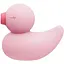 Вакуумний вібратор-качечка CuteVibe Ducky Pink - мініатюра 1