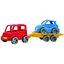 Ігровий набір Tigres Kid cars Sport: автобус з причепом + гольф (39541) - мініатюра 1