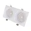 Світильник точковий Brille HDL-DT 35/2 WH MR16 36-323 - мініатюра 1
