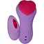 Вібратор FairyGasm HeartGem 10 см фіолетовий - мініатюра 1
