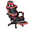 Крісло геймерське Hanert G-Force з підставкою для ніг Black/Red - мініатюра 3