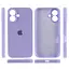 Чохол Epik Silicone Case Full Camera Protective AA для Apple iPhone 16, 6.1 Бузковий/Dasheen - мініатюра 4