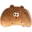 Подушка-підголовник Cookie Bear для подорожей коричневий HP-56-2BR - мініатюра 1