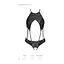 Боди из эко-кожи с ремешками и перфорацией Passion Tamaris Body black L/XL - миниатюра 5