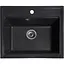 Кухонная мойка Romzha Patrat Antracit (901) - миниатюра 1