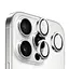 Захисне скло BlueO Metal на камеру для Apple iPhone 16 Pro/16 Pro Max/15 Pro/15 Pro Max Срібний/Silver Diamond - мініатюра 3