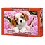 Пазл Castorland puzzle Щенок в розовых цветах 500 элементов (b-52233) - миниатюра 1