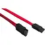 Кабель інтерфейсний TCOM Sata 0.45 м прямий без засувки червоний - мініатюра 3