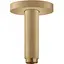 Кронштейн для верхнього душу Hansgrohe зі стелі S 100 мм Brushed Bronze 27393140 Бронза - мініатюра 1