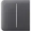 Умный выключатель Ajax SideButton б/2-gang graphite - миниатюра 1