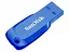 Флеш-накопичувач Sandisk 16GB USB Cruzer Blade Blue Electric (SDCZ50C-016G-B35BE) - мініатюра 2