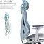 Крісло офісне Officepro Atlas OC630G-DG-DG Gray/Dark Gray (OC630-G-DG-DG) - мініатюра 6