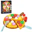 Дитячий набір продуктів "Піца" RPF881 ніж, знімні продукти, 29 предметів - мініатюра 1