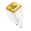 СЗУ Hoco N53 Monsoon PD30W+QC3.0 (1USB-A/1C) White - миниатюра 1