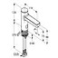 Змішувач для умивальника Kludi Zenta 3810005 - мініатюра 3