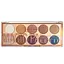 Тіні для повік перламутрові DoDo Eye Shadow Palette 10 кольорів, №01 Перламутрові коричневі бузкові сині - мініатюра 1