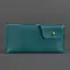 Кожаный портмоне-купюрник 8.0 зеленый - миниатюра 5