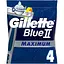 Бритва Gillette Blue 2 Maximum 4 шт. (8700216174466) - мініатюра 1