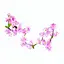 Гирлянда Сакура - миниатюра 1
