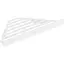 Полочка угловая Hansgrohe AddStoris 14.8 х14.8 x 30.5 см Matt White 41741700, Белый матовый - миниатюра 1