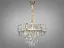 Приваблива новинка, кришталева люстра в хол, 9 ламп, золото - мініатюра 2