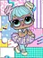Алмазна мозаїка вибіркова L.O.L. Surprise! Bon Bon 15×20 см AML1193 - мініатюра 1