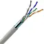 Кабель F/UTP Cat-6 Ок-NET, PVC, КПВЭ-ОП (250) 4х2х0.54 (бухта 305 м) - миниатюра 1