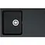Кухонна мийка Franke Orion, тектонайт, прямокутник, з крилом, 780х500х180мм, чаша - 1, накладна, OID 611-78, чорний - мініатюра 1