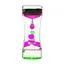 Песочные часы XX-3(Green) зеленые, с гелевой жидкостью, 13,5 см - миниатюра 1